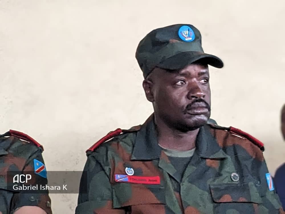 Le Général Nduru Chalinganza prend la commande des opérations Militaires  Nord Kivu Le Général Nduru Chalinganza prend la commande des opérations Militaires  Nord Kivu