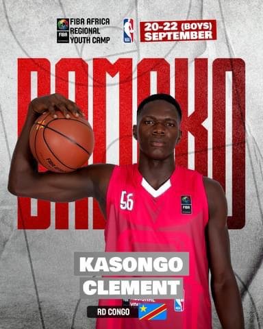 Basketball : Clément Kasongo Mukundji l’espoir du basket-ball de la RDC Basketball : Clément Kasongo Mukundji l’espoir du basket-ball de la RDC