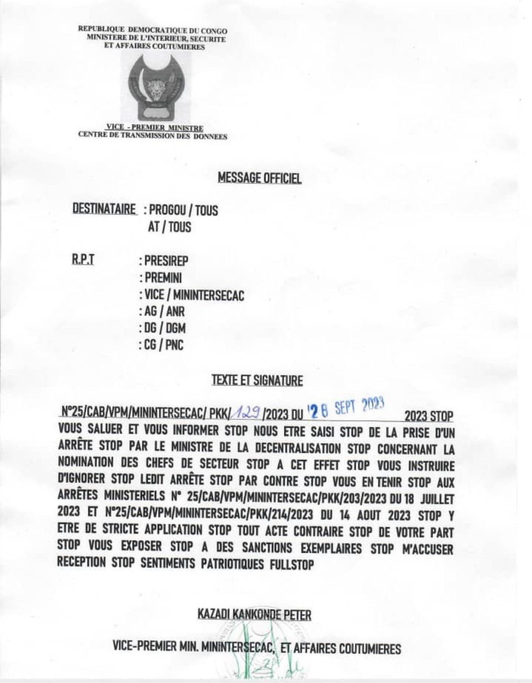 Qu’est ce qui ne va pas entre Peter kazadi et Eustache Muhanzi ? Qu’est ce qui ne va pas entre Peter kazadi et Eustache Muhanzi ?