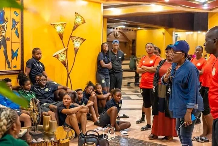 Eliminatoires des jeux olympiques Paris 2024: les léopards dames une réunion d’urgence ! Eliminatoires des jeux olympiques Paris 2024: les léopards dames une réunion d’urgence !