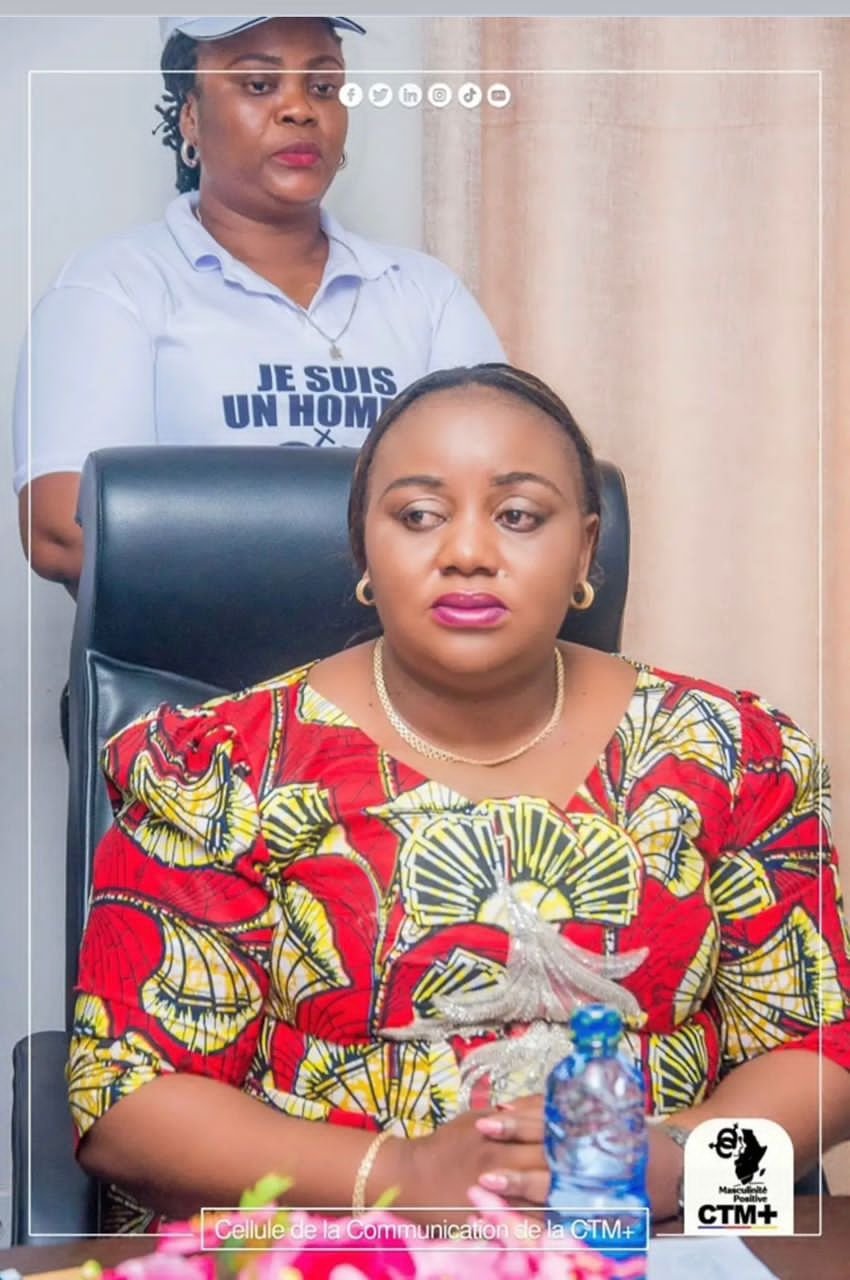 Julienne SAFI KANDOLO , un choix judicieux à la tête de la Cellule Technique Mixte de la Masculinité Positive Julienne SAFI KANDOLO , un choix judicieux à la tête de la Cellule Technique Mixte de la Masculinité Positive