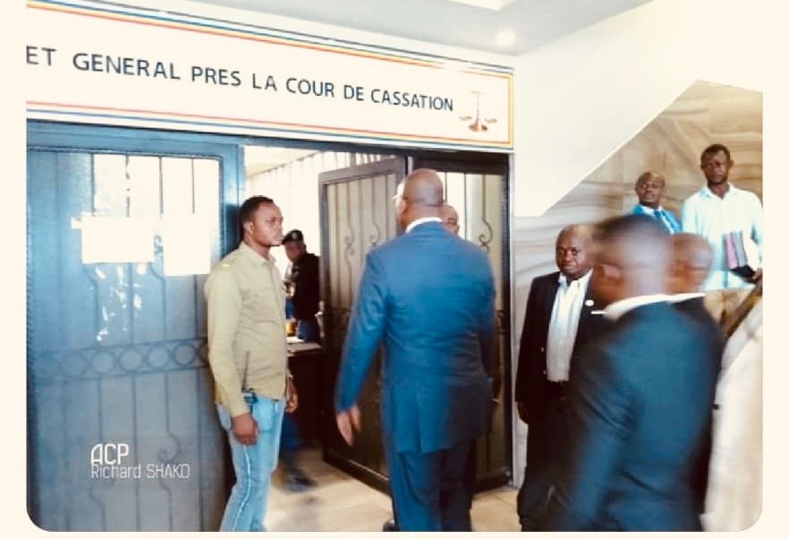 Justice : GENTINY NGOBILA EN PLEINE AUDITION Justice : GENTINY NGOBILA EN PLEINE AUDITION