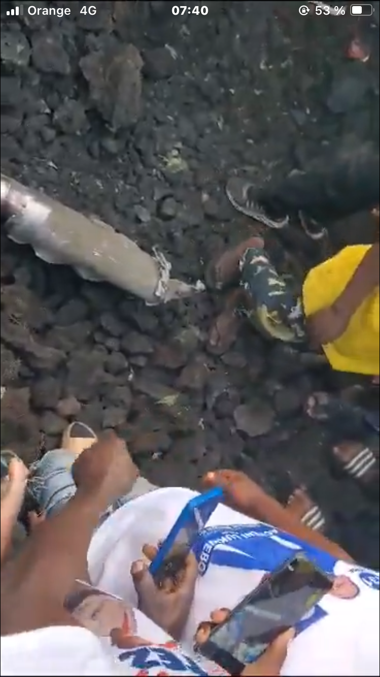 PANIQUE À GOMA : UNE BOMBE EST TOMBEE NON LOIN D&rsquo;UN MARCHÉ !