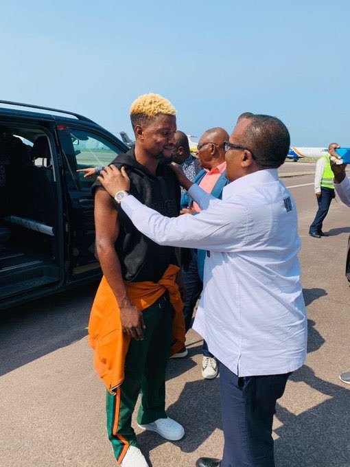 Football : EN PROVENANCE DU RWANDA, Héritier Luvumbu accueilli en héro