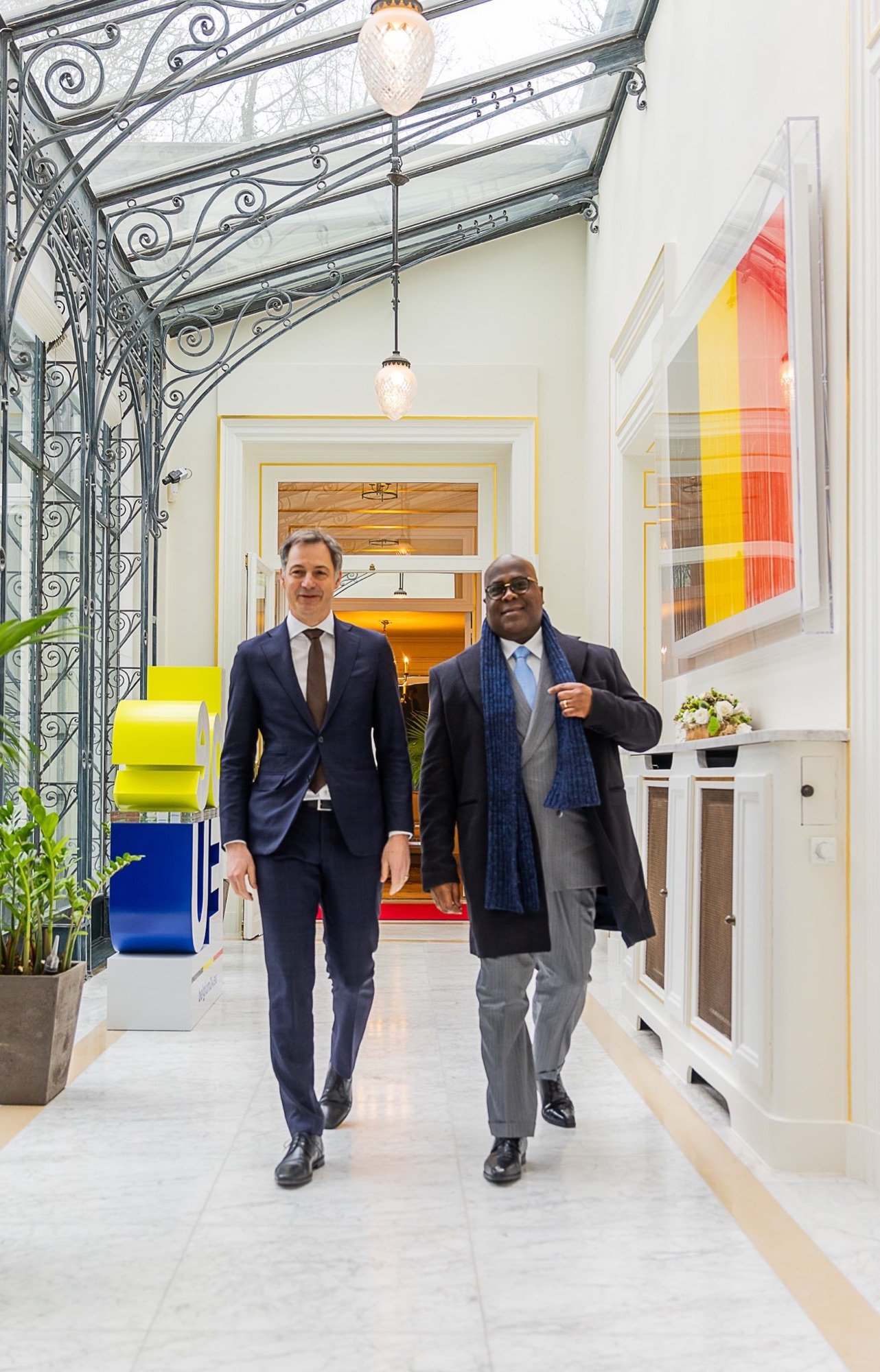 EST DE LA RDC : Le Premier ministre belge, Alexander Decroo est ferme tranchant… EST DE LA RDC : Le Premier ministre belge, Alexander Decroo est ferme tranchant…