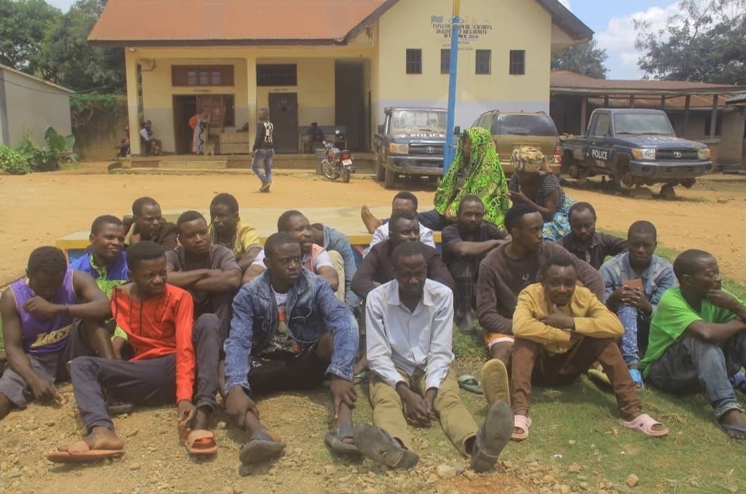 NORD KIVU : ACCUSÉES D’ ACTES CRIMINELS, 23 PERSONNES INTERPELLÉES … NORD KIVU : ACCUSÉES D’ ACTES CRIMINELS, 23 PERSONNES INTERPELLÉES …