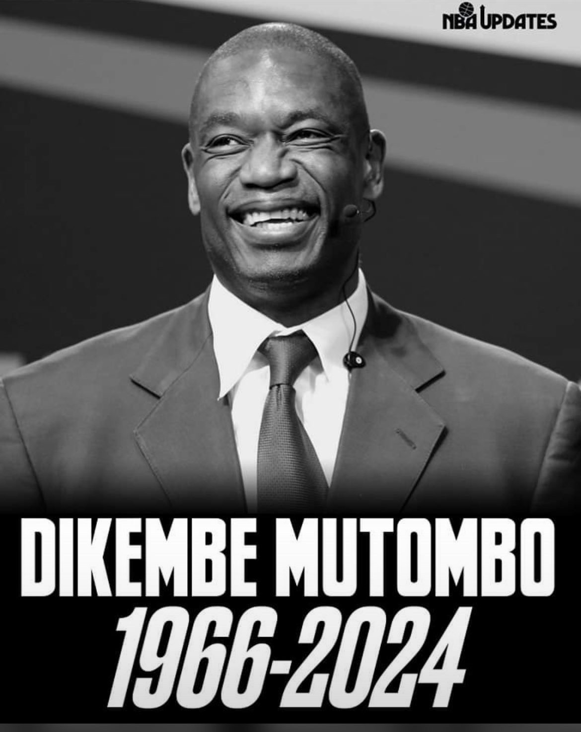 RDC : Mutombo Dikembe n’ est plus … RDC : Mutombo Dikembe n’ est plus …