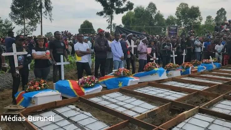 NORD KIVU : VICTIMES DE LA GUERRE, 200 CORPS DES DÉPLACÉS ENTERRÉS AU CIMETIÈRE DU GENOCOST À GOMA NORD KIVU : VICTIMES DE LA GUERRE, 200 CORPS DES DÉPLACÉS ENTERRÉS AU CIMETIÈRE DU GENOCOST À GOMA