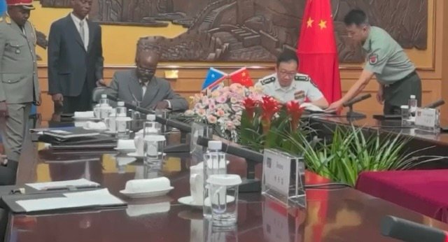 RDC- CHINE : UN ACCORD DE COOPÉRATION MILITAIRE DE PLUS SIGNÉ RDC- CHINE : UN ACCORD DE COOPÉRATION MILITAIRE DE PLUS SIGNÉ