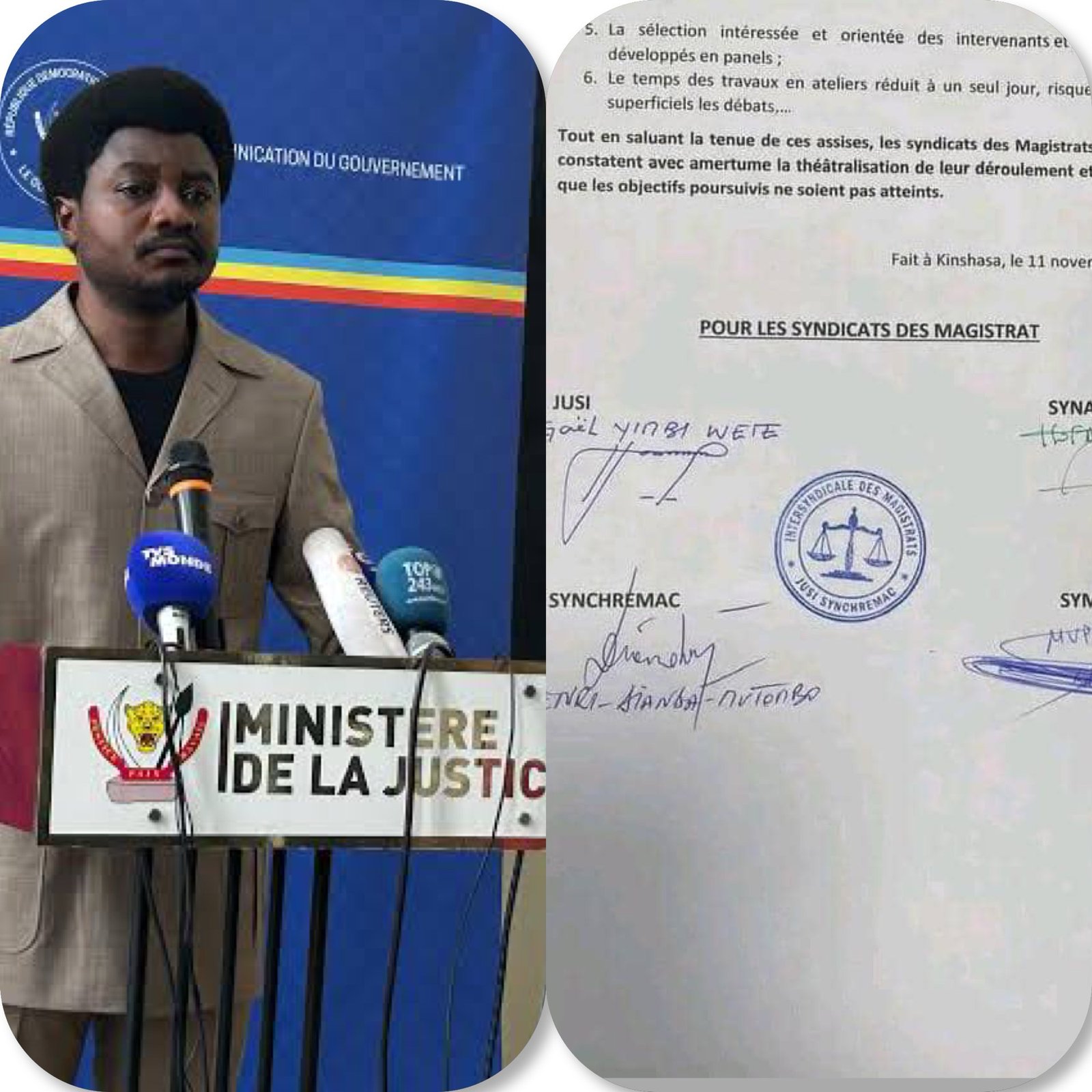 ÉTATS GÉNÉRAUX DE LA JUSTICE CONGOLAISE : DU DIAGNOSTIC À LA THÉÂTRALISATION ! ÉTATS GÉNÉRAUX DE LA JUSTICE CONGOLAISE : DU DIAGNOSTIC À LA THÉÂTRALISATION !