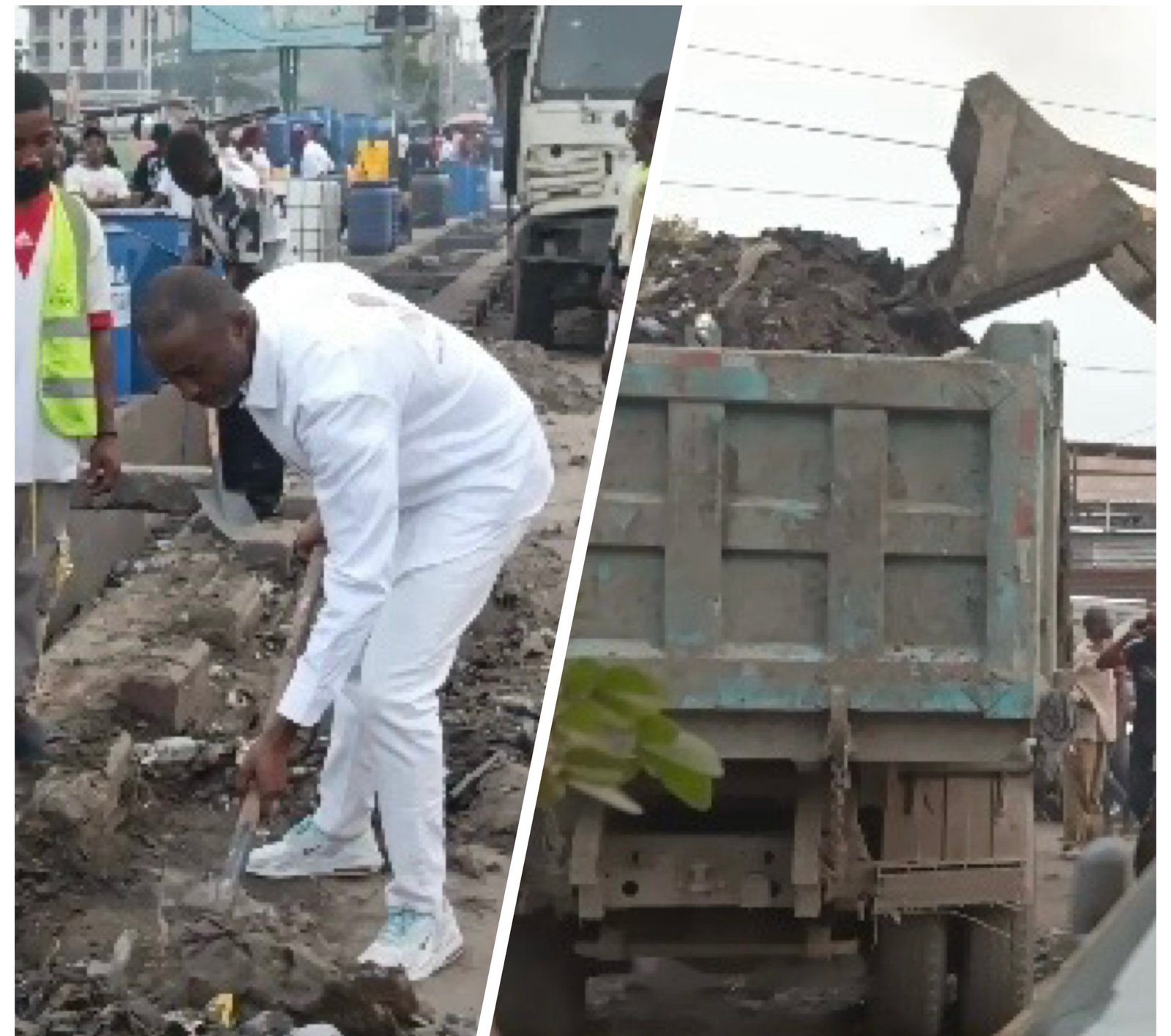 KINSHASA : LE DÉPUTÉ PROVINCIAL STEVE MULUMBA VA EN GUERRE CONTRE L’INSALUBRITE À LEMBA… KINSHASA : LE DÉPUTÉ PROVINCIAL STEVE MULUMBA VA EN GUERRE CONTRE L’INSALUBRITE À LEMBA…