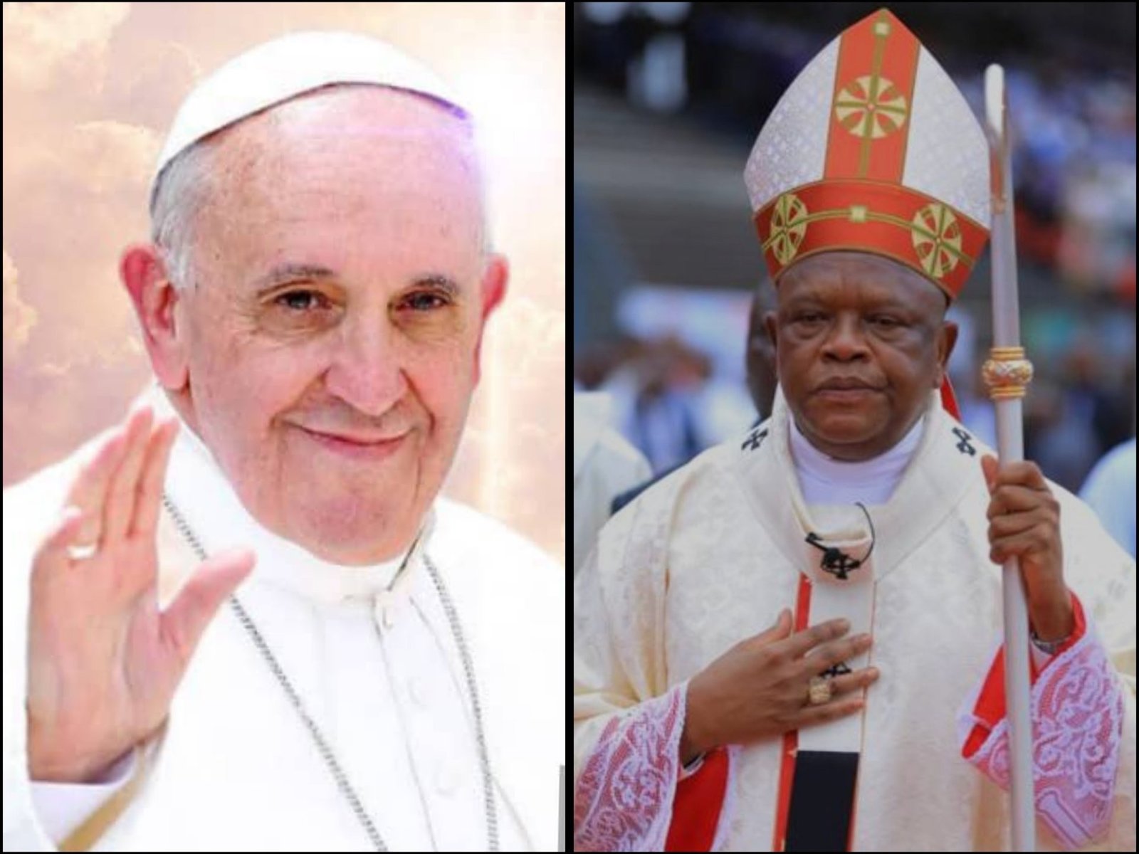 Décès du Pape François: le Cardinal Fridolin Ambongo peut prendre le Relais ? Décès du Pape François: le Cardinal Fridolin Ambongo peut prendre le Relais ?
