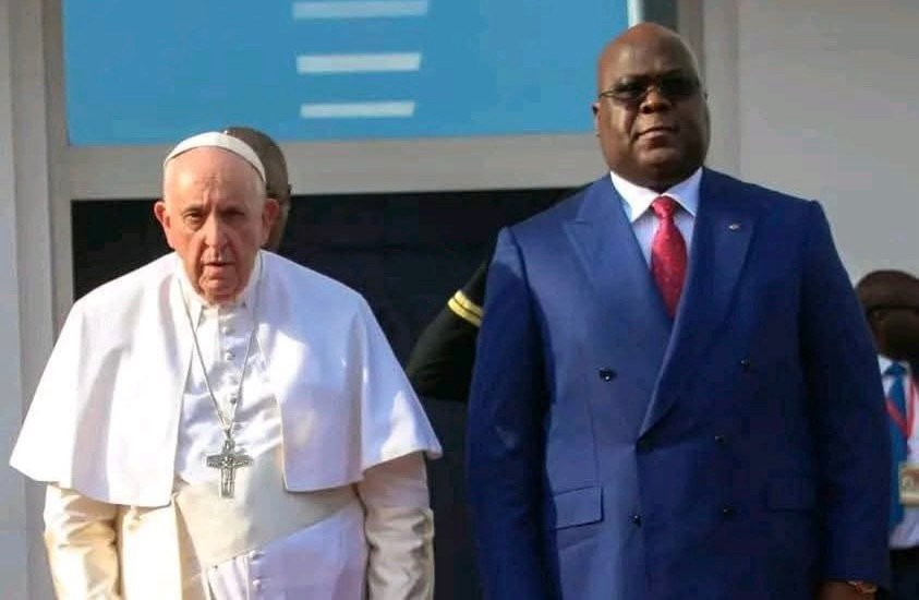RDC : Les premiers mots du chef de l’État Congolais Félix Tshisekedi après le décès du Pape François…