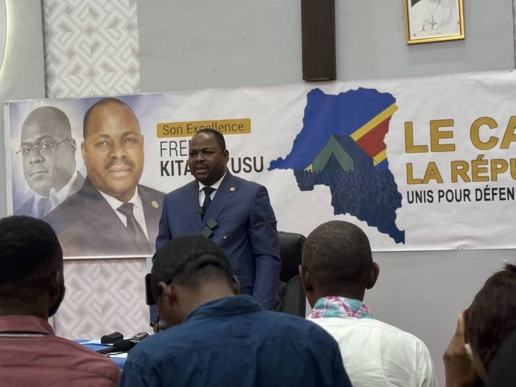 RDC : LUTTE CONTRE LA BALKANISATION ET DÉFENSE DE LA RÉPUBLIQUEFREDDY KITA BUKUSU, AUTORITÉ MORALE DU MPPS, LANCE LE CAMP DE LA RÉPUBLIQUE» RDC : LUTTE CONTRE LA BALKANISATION ET DÉFENSE DE LA RÉPUBLIQUEFREDDY KITA BUKUSU, AUTORITÉ MORALE DU MPPS, LANCE LE CAMP DE LA RÉPUBLIQUE»