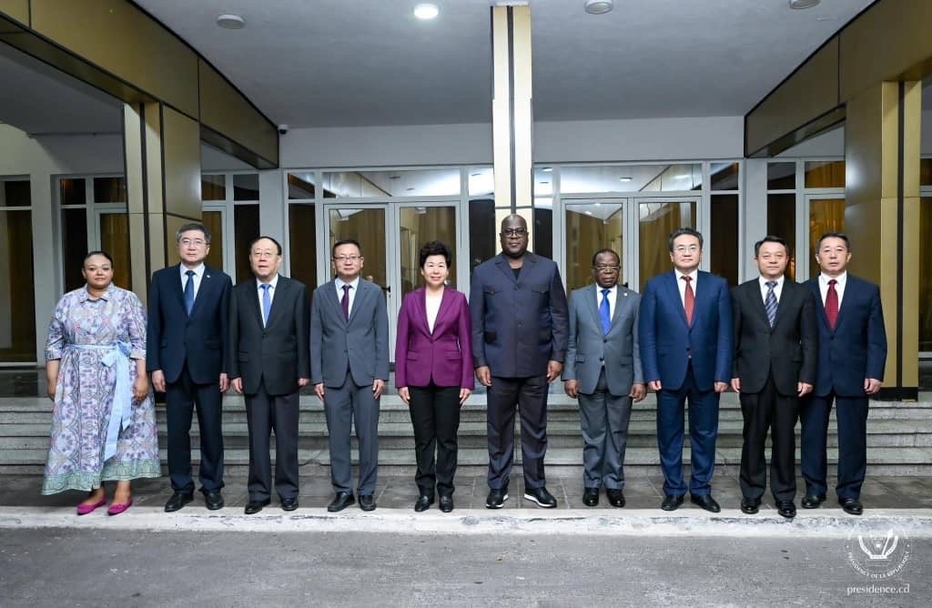 RDC / CHINE : Renforcement du Partenariat Stratégique Global en Marche RDC / CHINE : Renforcement du Partenariat Stratégique Global en Marche