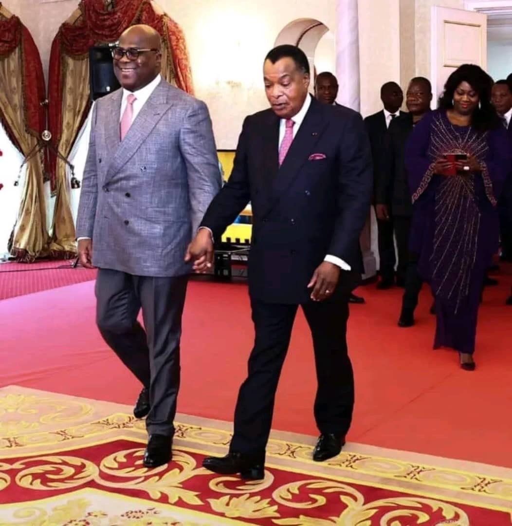 RDC : DENIS SASSOU -NGUESO EN VISITE À KINSHASA , PRÉSENCE REMARQUÉE AU MARIAGE COUTUMIER DE LA FILLE DU PRÉSIDENT TSHISEKEDI RDC : DENIS SASSOU -NGUESO EN VISITE À KINSHASA , PRÉSENCE REMARQUÉE AU MARIAGE COUTUMIER DE LA FILLE DU PRÉSIDENT TSHISEKEDI