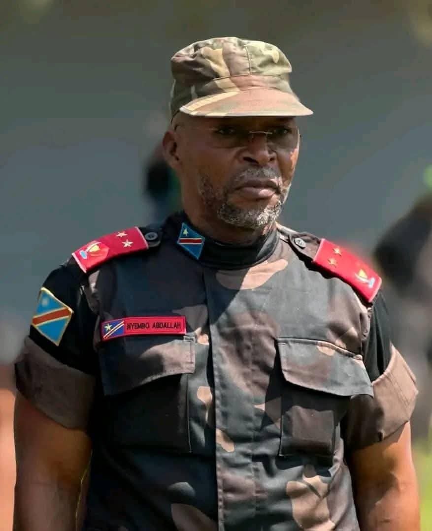 RDC : QUE RETENIR DU GÉNÉRAL – MAJOR NYEMBO ABDALLAH, COMMANDANT DE LA  3ᵉ ZONE DE DÉFENSE ? 