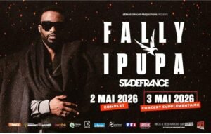 AVEC LA CONFIRMATION DE SA DEUXIÈME DATE, FALLY IPUPA OFFRE AU STADE DE FRANCE SON RECORD DES CONCERTS JAMAIS ATTEINT EN UNE ANNÉE <br>