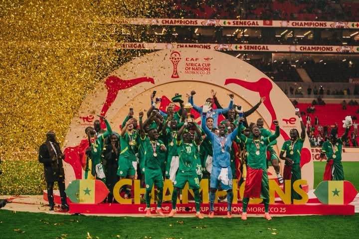 RDC : CAN MAROC 2025 , LES LIONS DE L’ATLAS NEUTRALISÉS DEVANT LEUR PUBLIC PAR LES LIONS DE LA TÉRANGA, SACRÉS CHAMPIONS D’AFRIQUE DE LA 35ᵉ ÉDITION DE LA CAN