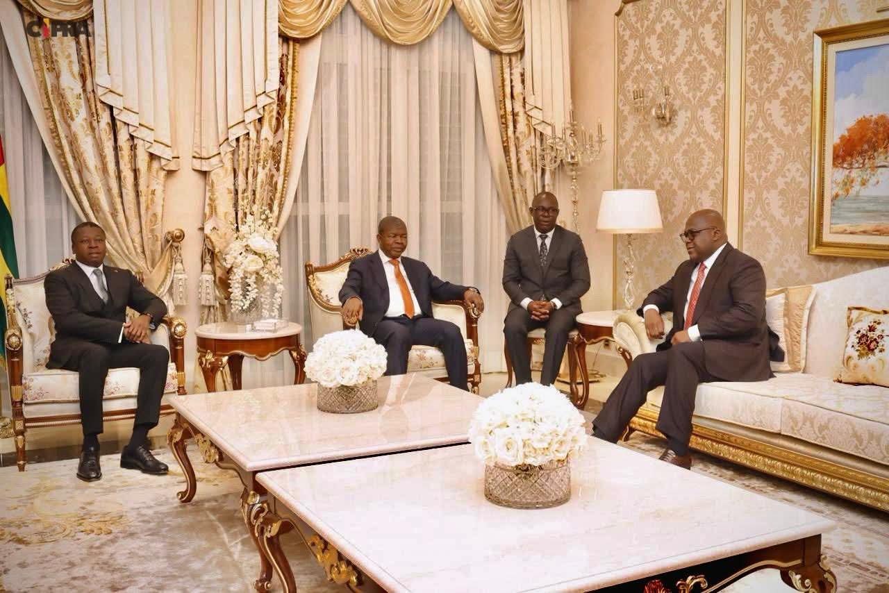 RDC : RÉUNION QUADRIPARTITE EN ANGOLA POUR LA PAIX DANS L&rsquo; EST DE LA RDC