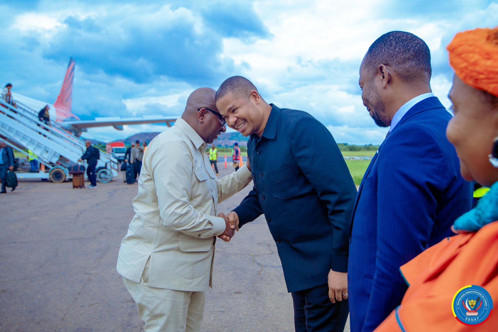 RDC : JEAN – MICHEL SAMA LUKONDE EN VISITE&nbsp; DANS LE HAUT&nbsp; – KATANGA&nbsp; POUR ÉCOUTER SA BASE 