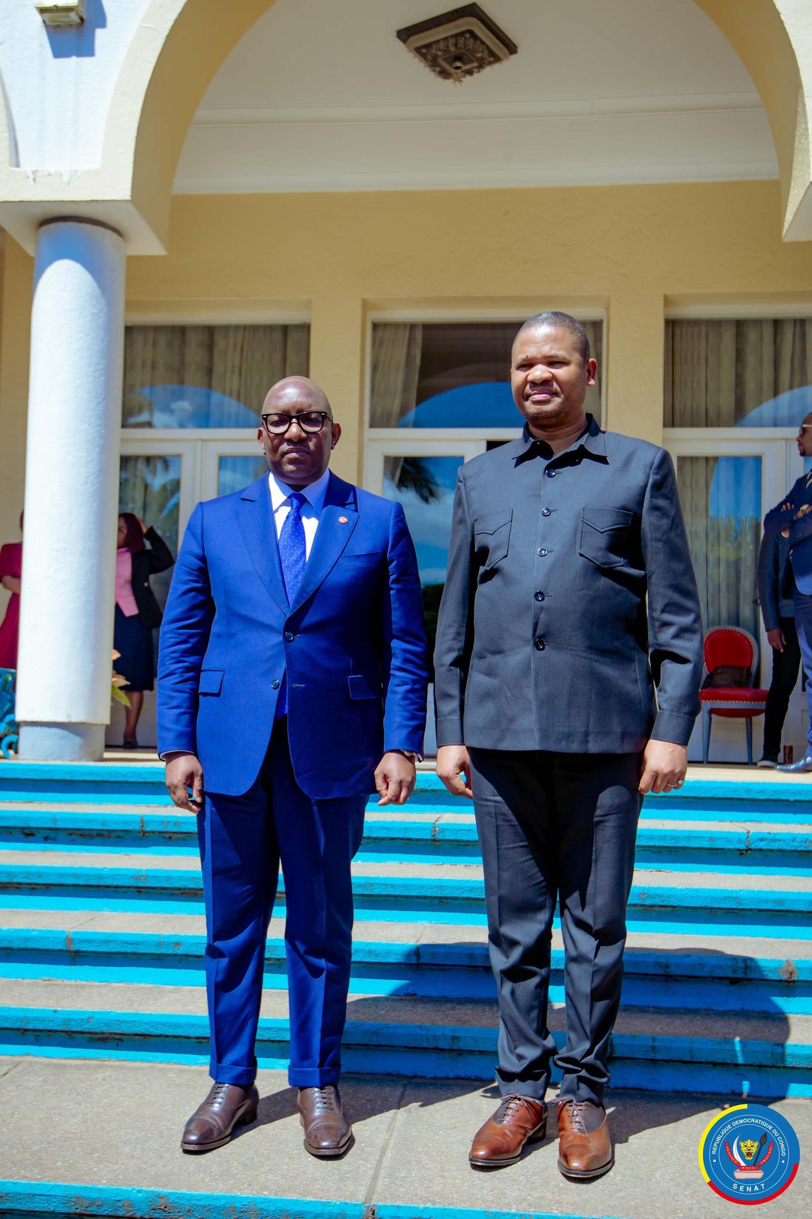 Sama Lukonde et Kazembe Shula passent en revue la situation socio-économique et sécuritaire Sama Lukonde et Kazembe Shula passent en revue la situation socio-économique et sécuritaire