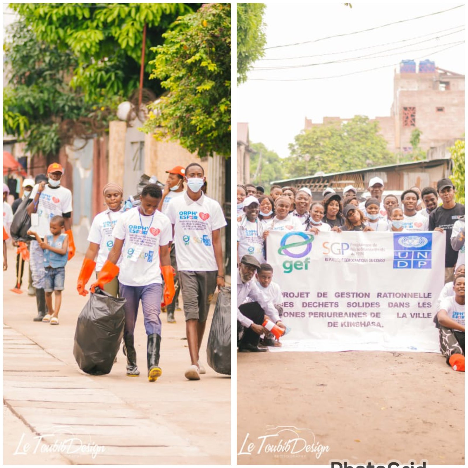 RDC/SOCIÉTÉ : APRÈS LA SENSIBILISATION , LES HABITANTS DE LIMETE/SALONGO ONT EXPERIMENTÉ SUR TERRAIN LA GESTION RATIONNELLE DES DÉCHETS AVEC L’ONG ORPH’ESPOIR RDC/SOCIÉTÉ : APRÈS LA SENSIBILISATION , LES HABITANTS DE LIMETE/SALONGO ONT EXPERIMENTÉ SUR TERRAIN LA GESTION RATIONNELLE DES DÉCHETS AVEC L’ONG ORPH’ESPOIR