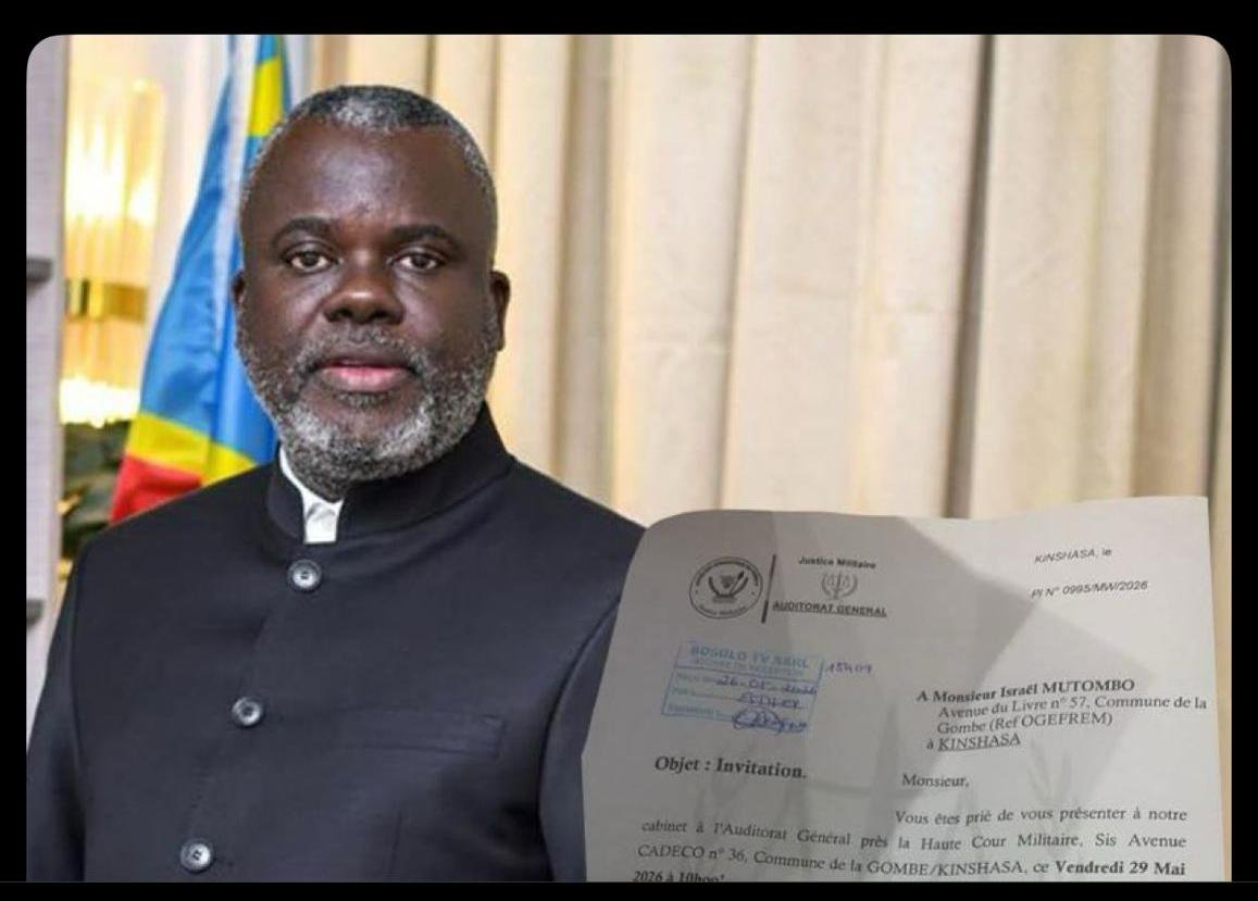 RDC : ISRAËL MUTOMBO DIT « PAPA SANGO » CONVOQUÉ À L&rsquo; AUDITORAT GÉNÉRAL DES FARDC