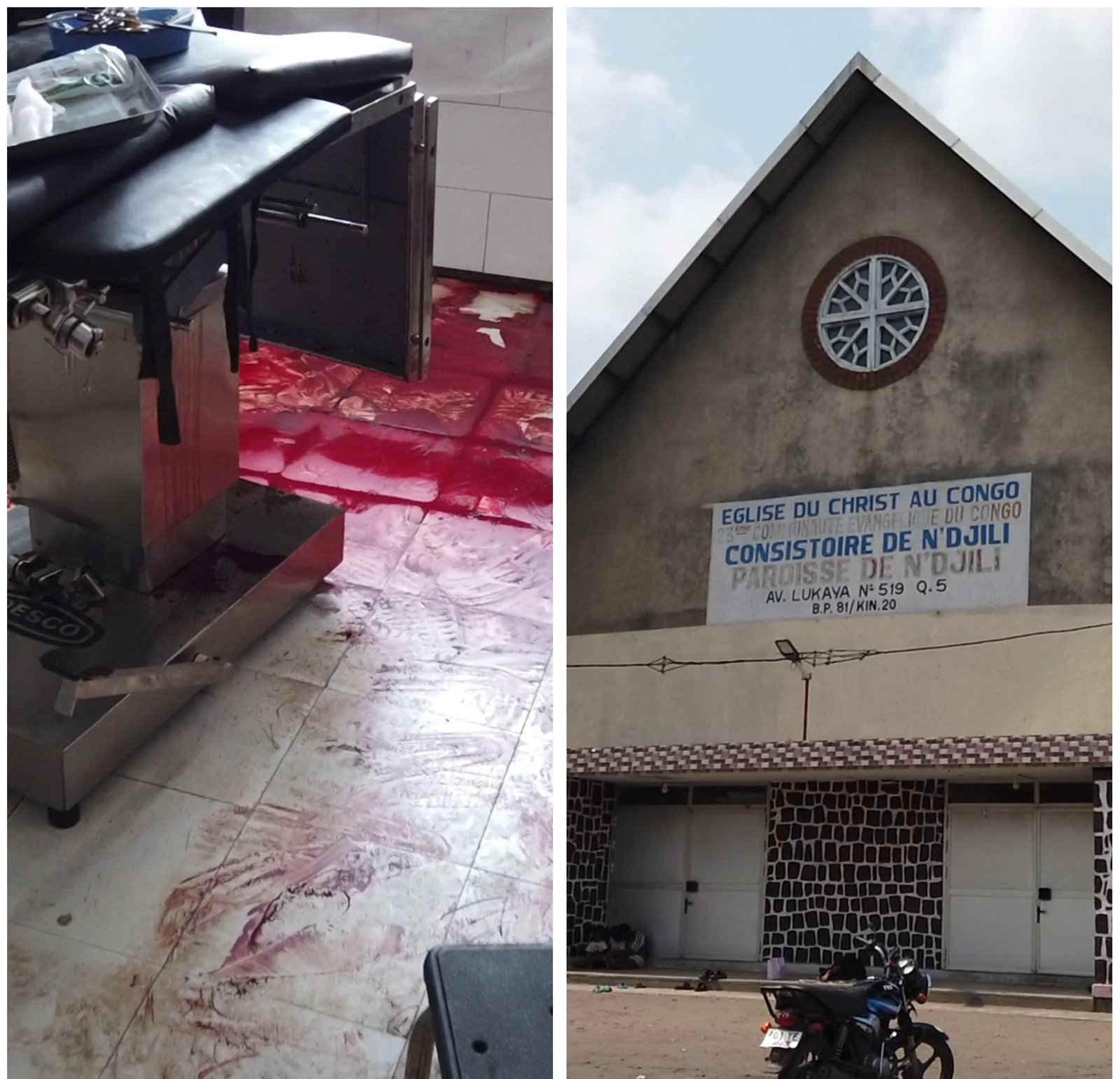 RDC : INSÉCURITÉ À KINSHASA,  ENCORE UN MORT DANS UNE ÉGLISE VISITEE PAR UNE CINQUANTAINE DES HOMMES ARMÉS