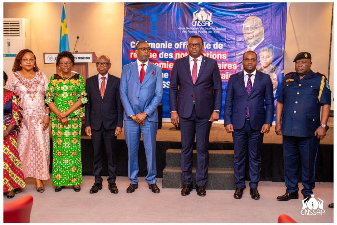 RDC: RÉGIME COMPLÉMENTAIRE : LA CNSSAP REMET LES PREMIÈRES NOTIFICATIONS AUX BÉNÉFICIAIRES ET OUVRE UNE NOUVELLE ÈRE DE PROTECTION SOCIALE DES AGENTS PUBLICS