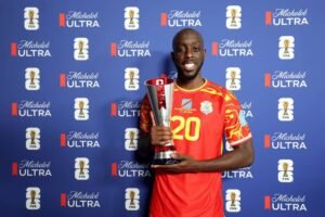 RDC : COUPE DU MONDE/ 3EME JOURNÉE DE LA PHASE DE POULE : EN MARQUANT UN DOUBLÉ CONTRE L&rsquo;OUZBÉKISTAN, YOANE WISSA HONORE TRIPLEMENT LA RDC