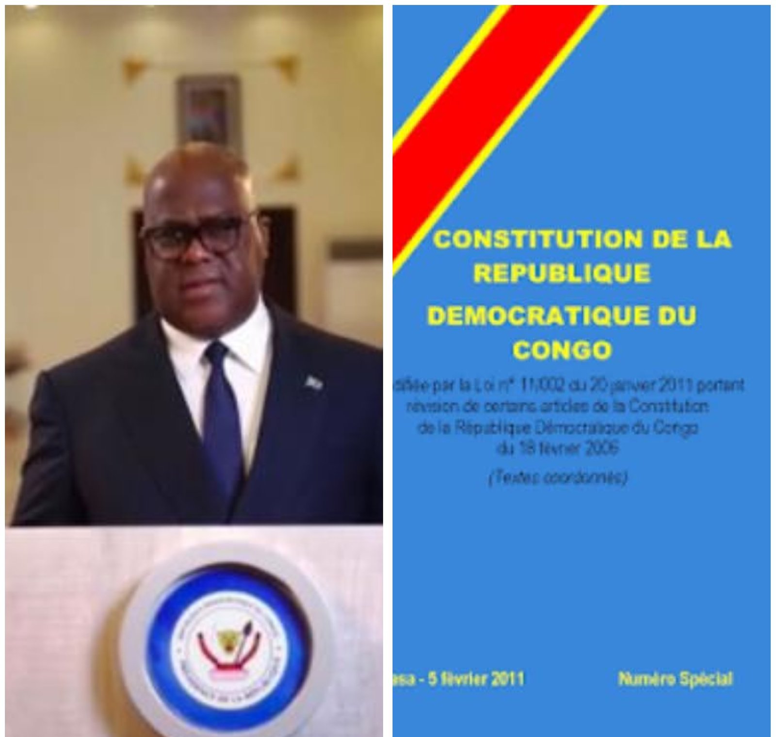 RDC : LOI RÉFÉRENDAIRE , FÉLIX TSHISEKEDI PASSE PAR&nbsp; LA COUR CONSTITUTIONNELLE