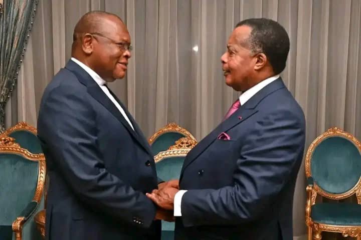 RDC: LE CARDINAL FRIDOLIN AMBONGO ET LA CENCO CHEZ DENIS SASSOU N&rsquo;GUESSO APRÈS CHEZ EVARISTE NDAYISHIMIYE           