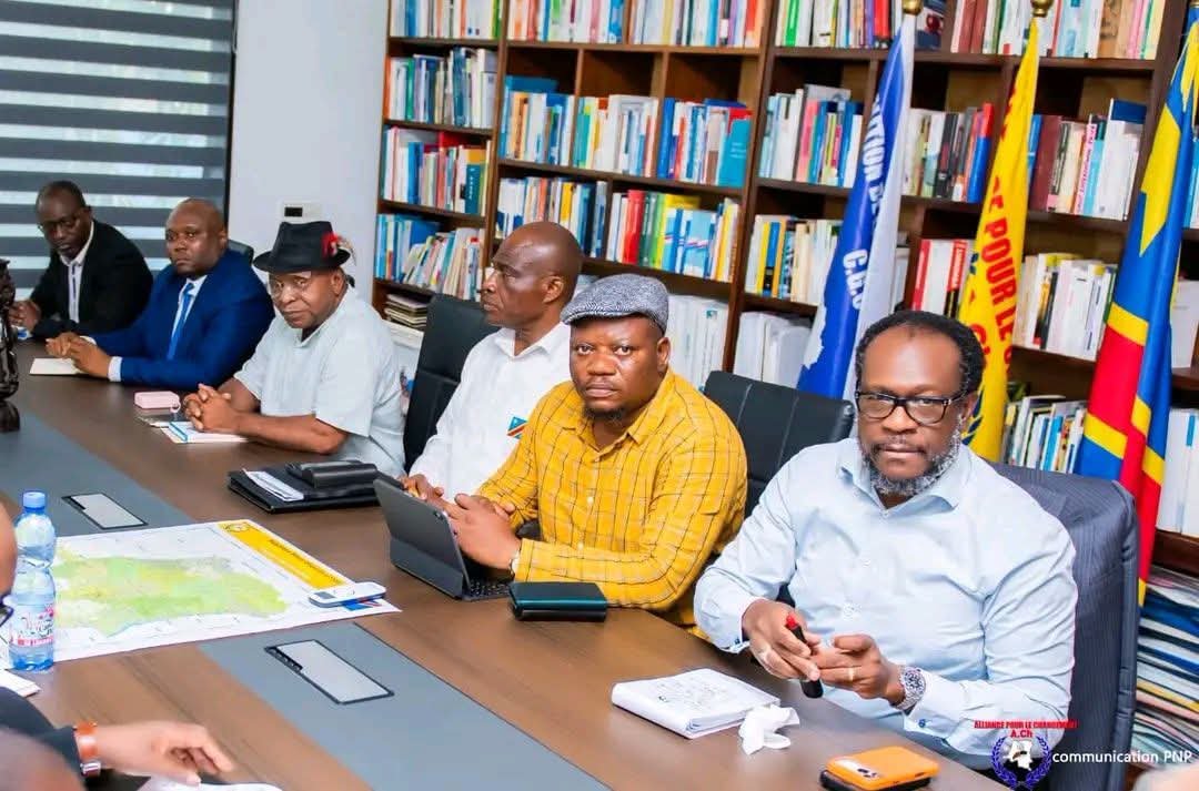 RDC : MARCHE DU 22 JUILLET , LES LEADERS DE LA COALITION C64 FINALISENT LEURS DERNIÈRES STRATÉGIES RDC : MARCHE DU 22 JUILLET , LES LEADERS DE LA COALITION C64 FINALISENT LEURS DERNIÈRES STRATÉGIES
