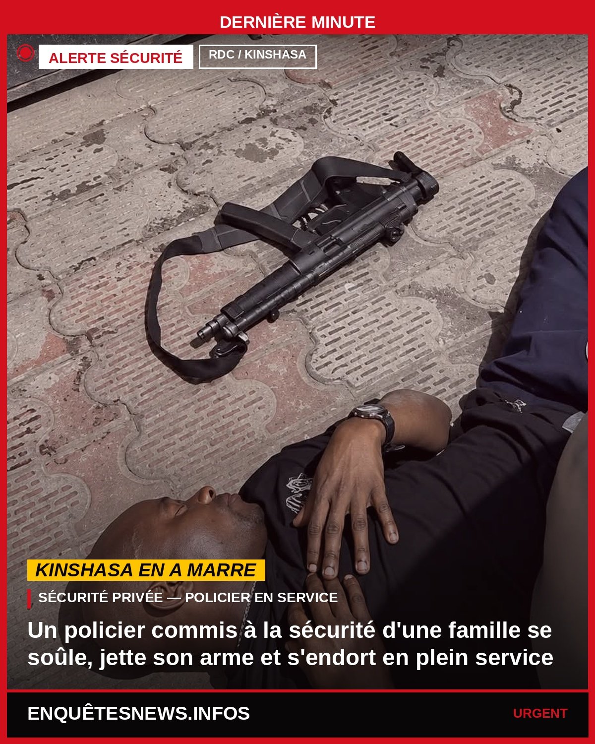 RDC/ KINSHASA EN A MARRE :